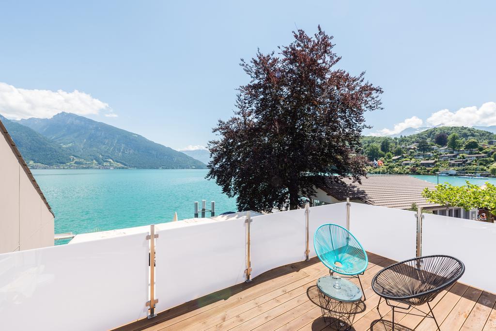 Boutique Hotel Riviera Spiez Quarto foto