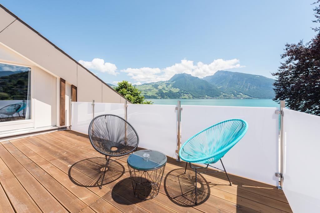 Boutique Hotel Riviera Spiez Quarto foto